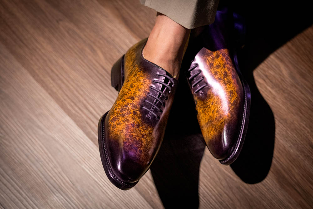 Martinez Cognac : Wholecut Oxford Shoes | Pierzel